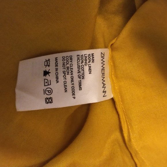 Zimmermann Amelie Asymmetric Scarf Dress - Picture 4 of 5